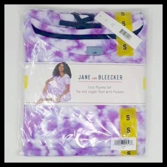 Jane & Bleecker Ladies Tee & Jogger Pajama Set - Picture 7 of 7